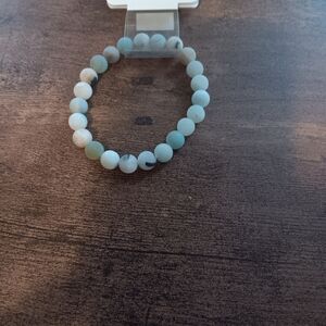 Blue Bead Bracelet